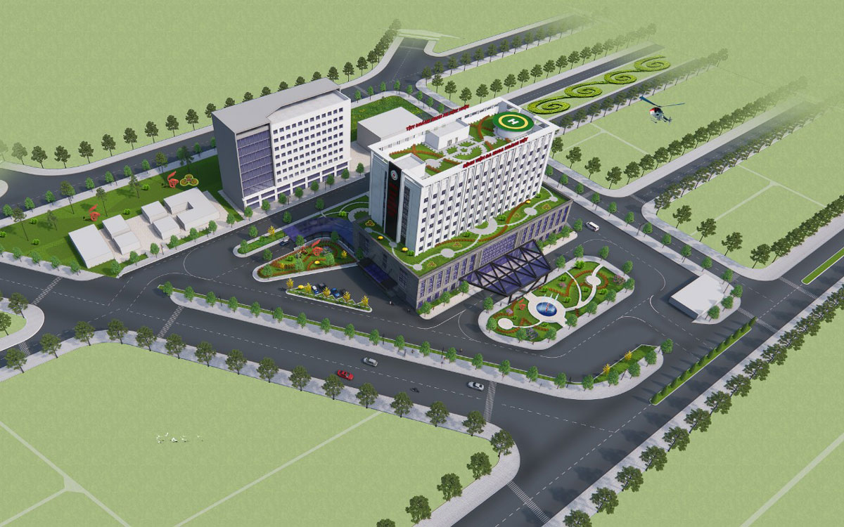 Bệnh viện đa khoa Hoàng Việt (Tuyên Quang) – Công nghệ nước nóng trung tâm