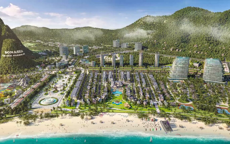 Sonasea Vân Đồn Harbon City - HeatEnvi cung cấp và lắp đặt bơm nhiệt nước nóng heatpump